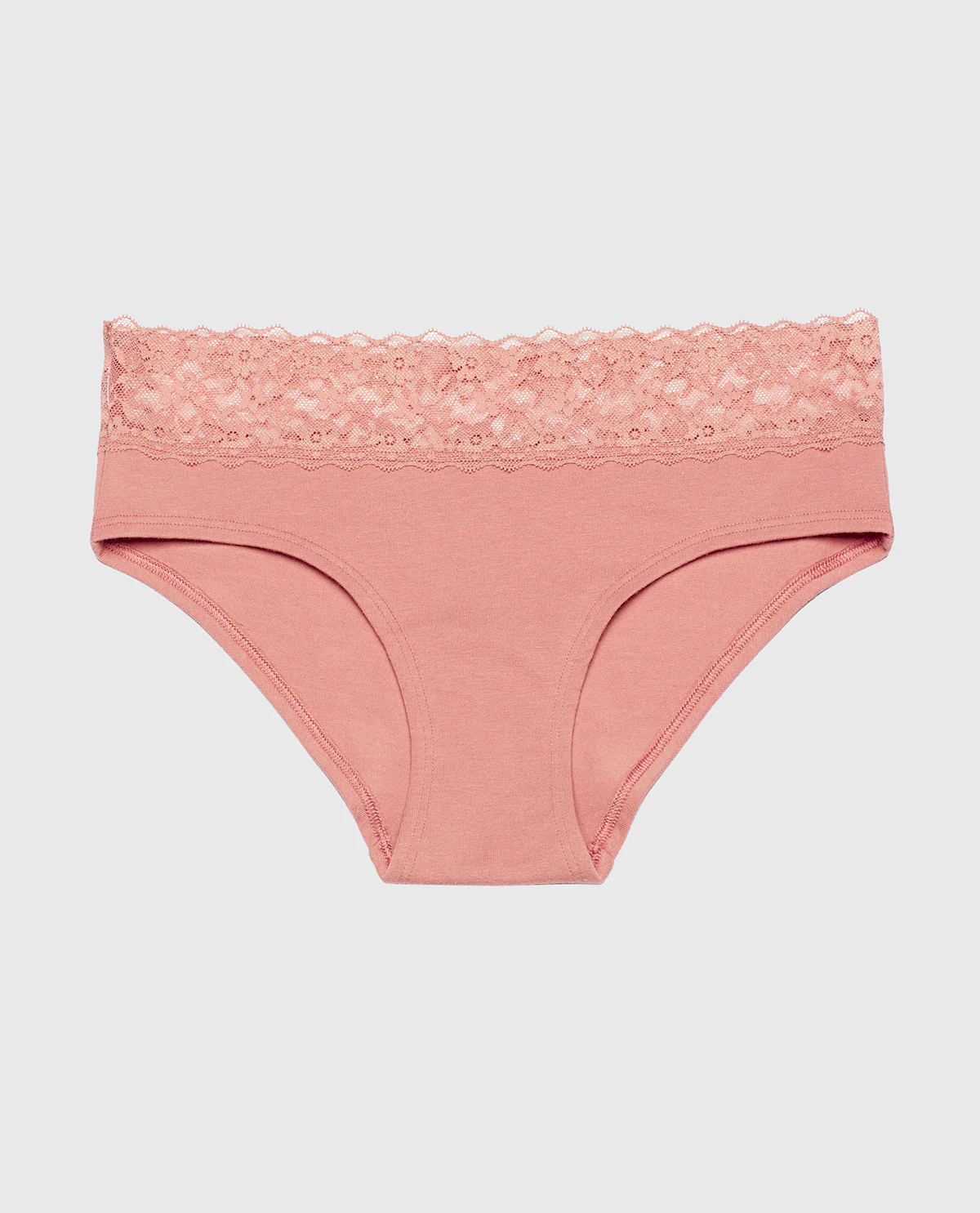 Hipster Panty in Old Rose - Image 4
