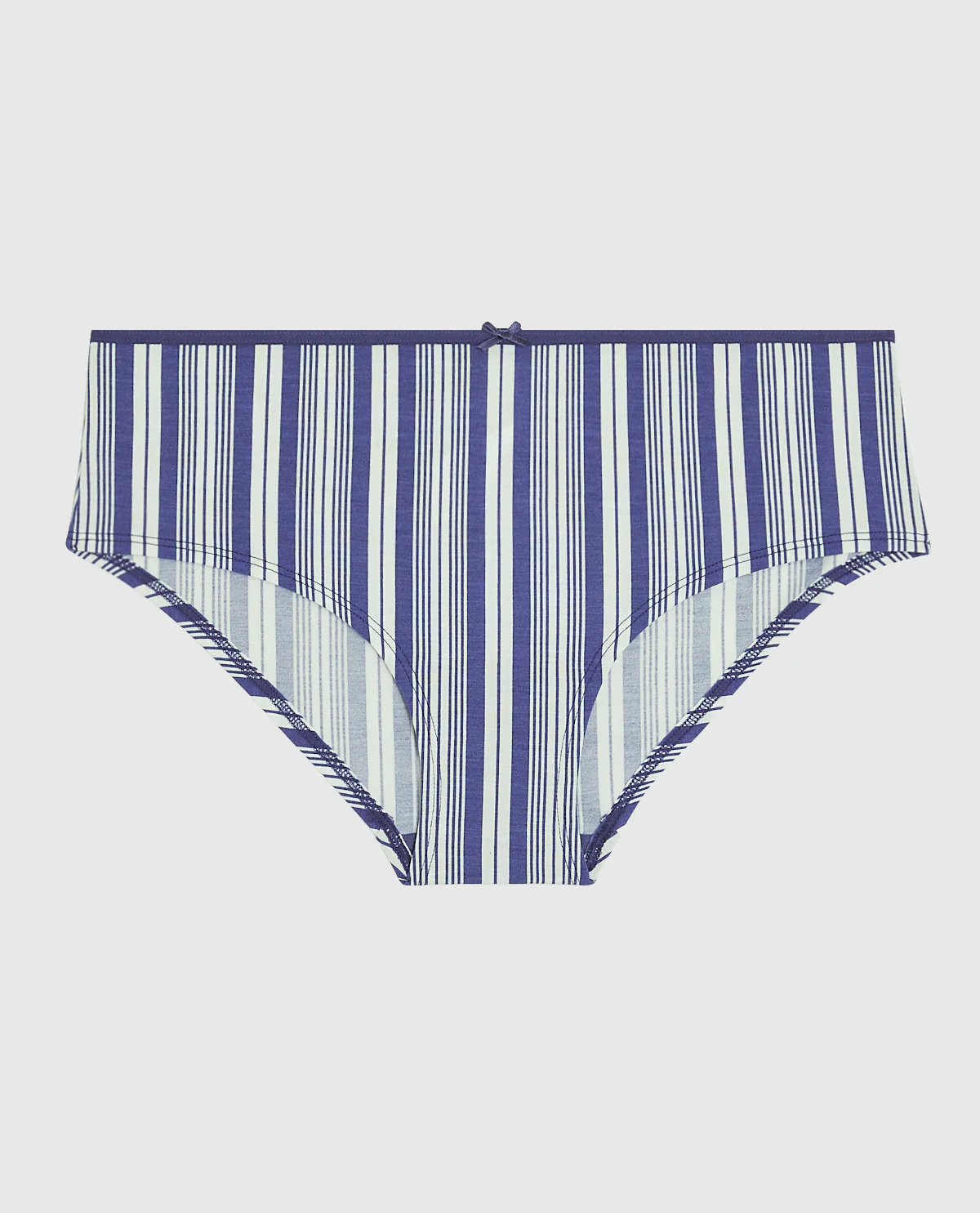 Hipster Panty with Bow in Fable Stripe - Image 4