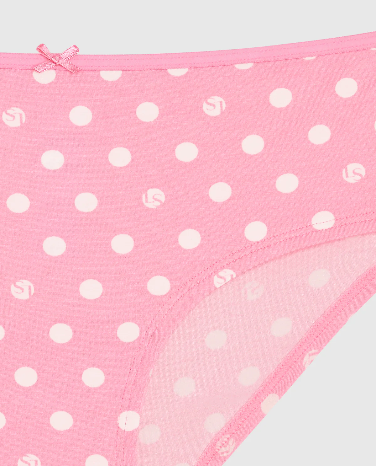 Hipster Panty with Bow in LS Dot - Image 6