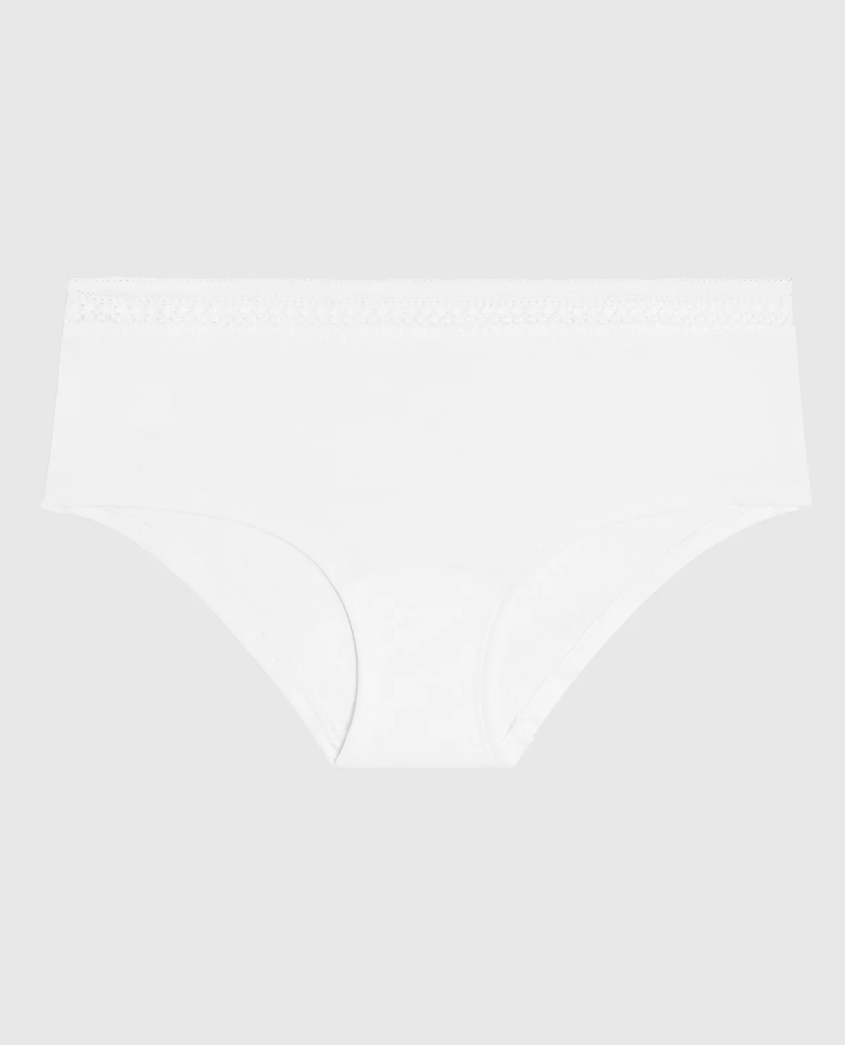 Hipster Panty with Elemental Lace in Ivory - Image 4