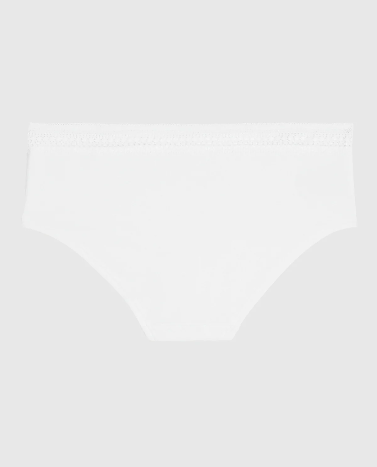 Hipster Panty with Elemental Lace in Ivory - Image 5