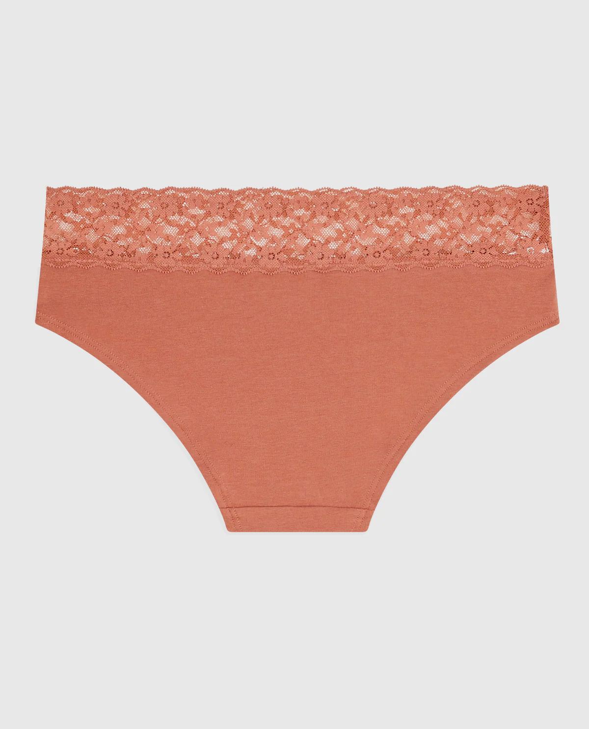 Hipster Panty with Lace in Rosy Blush - Image 5