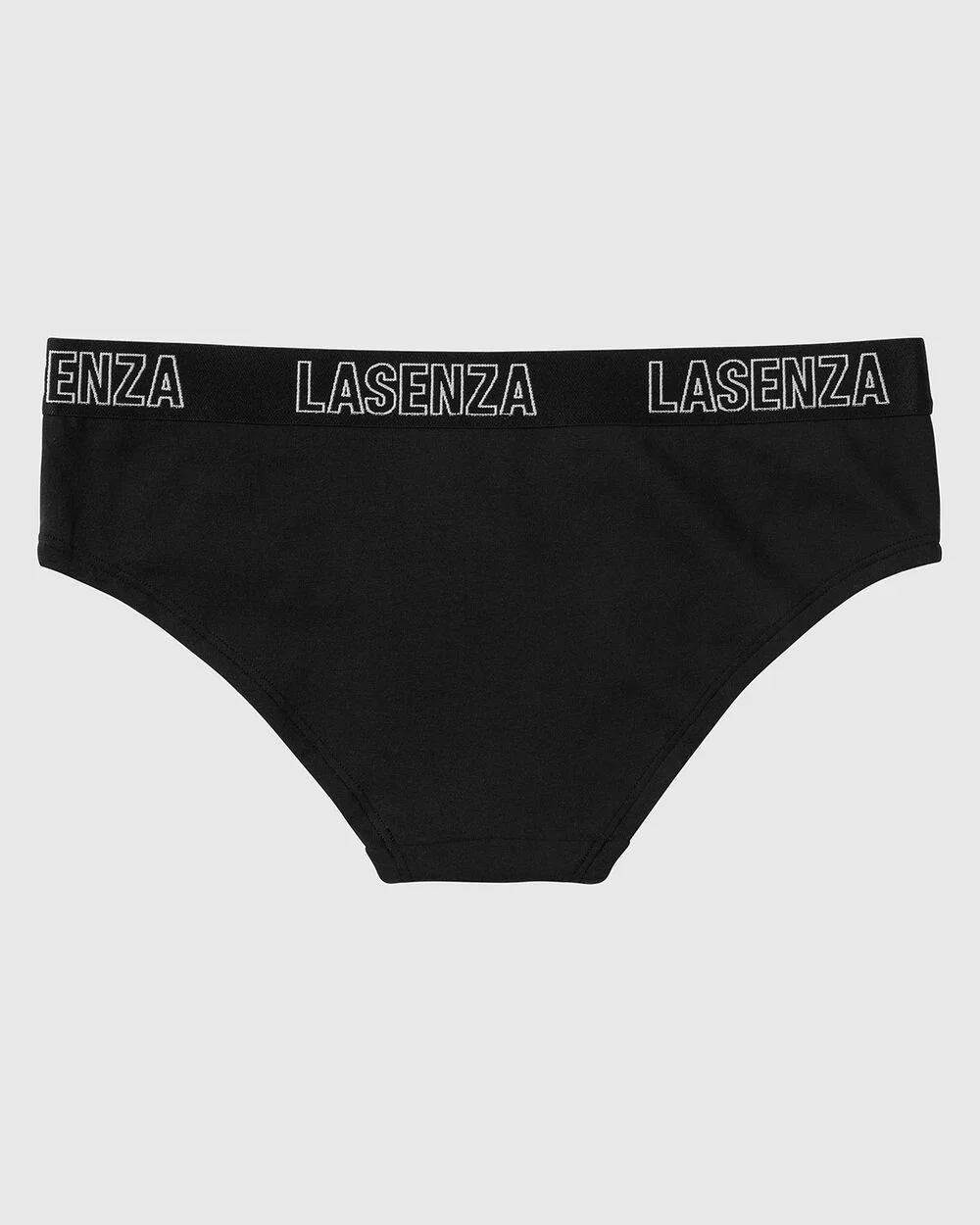 Hipster Panty With Logo in Tuxedo Black - Image 5