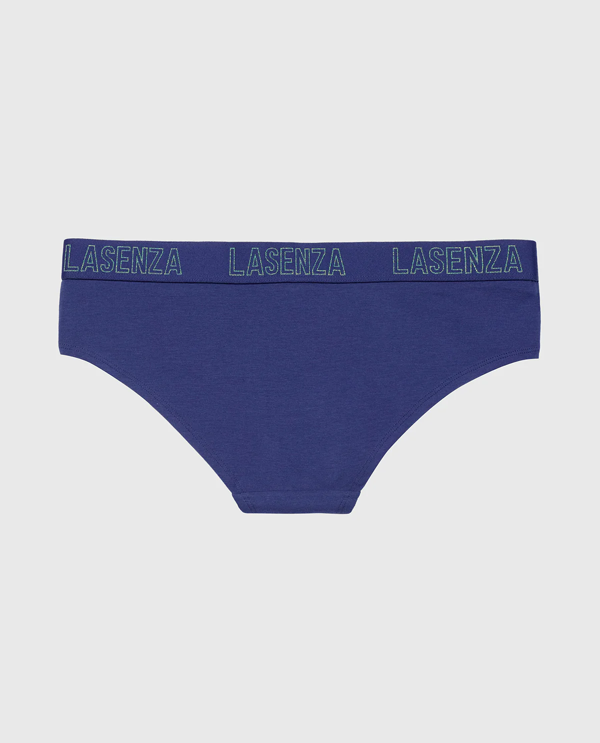 Hipster Panty with Logo Band in Dusk Blue - Image 5