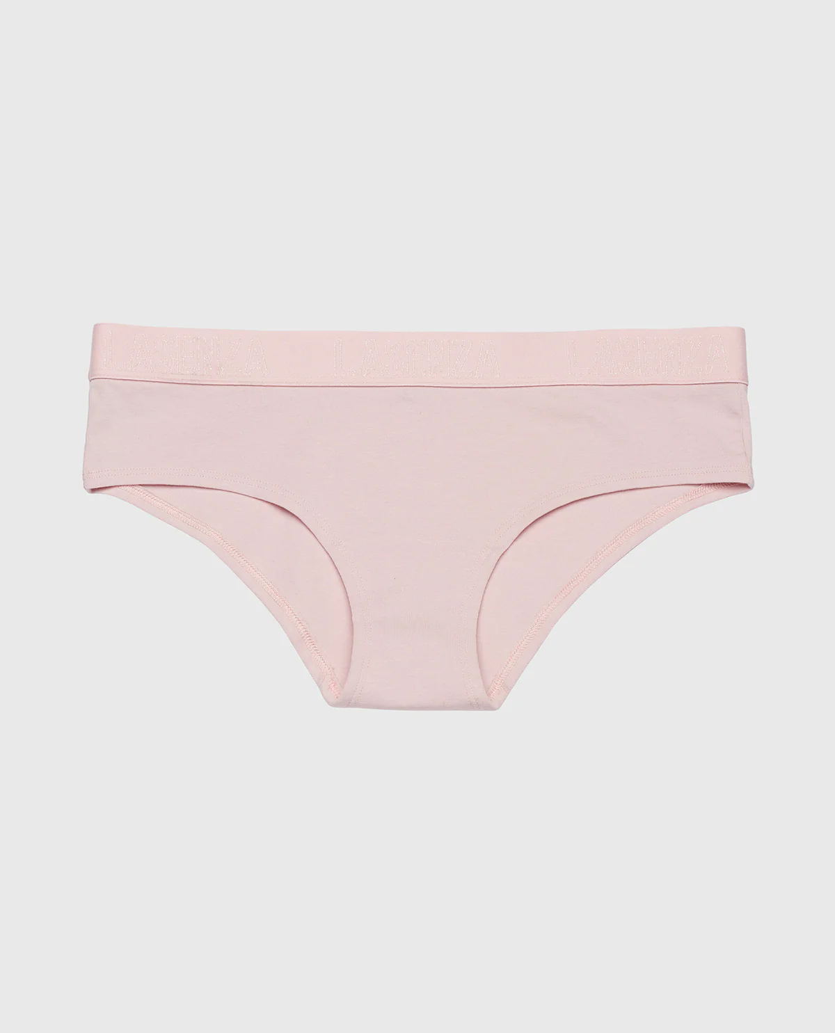 Hipster Panty with Logo Band in Iced Lilac