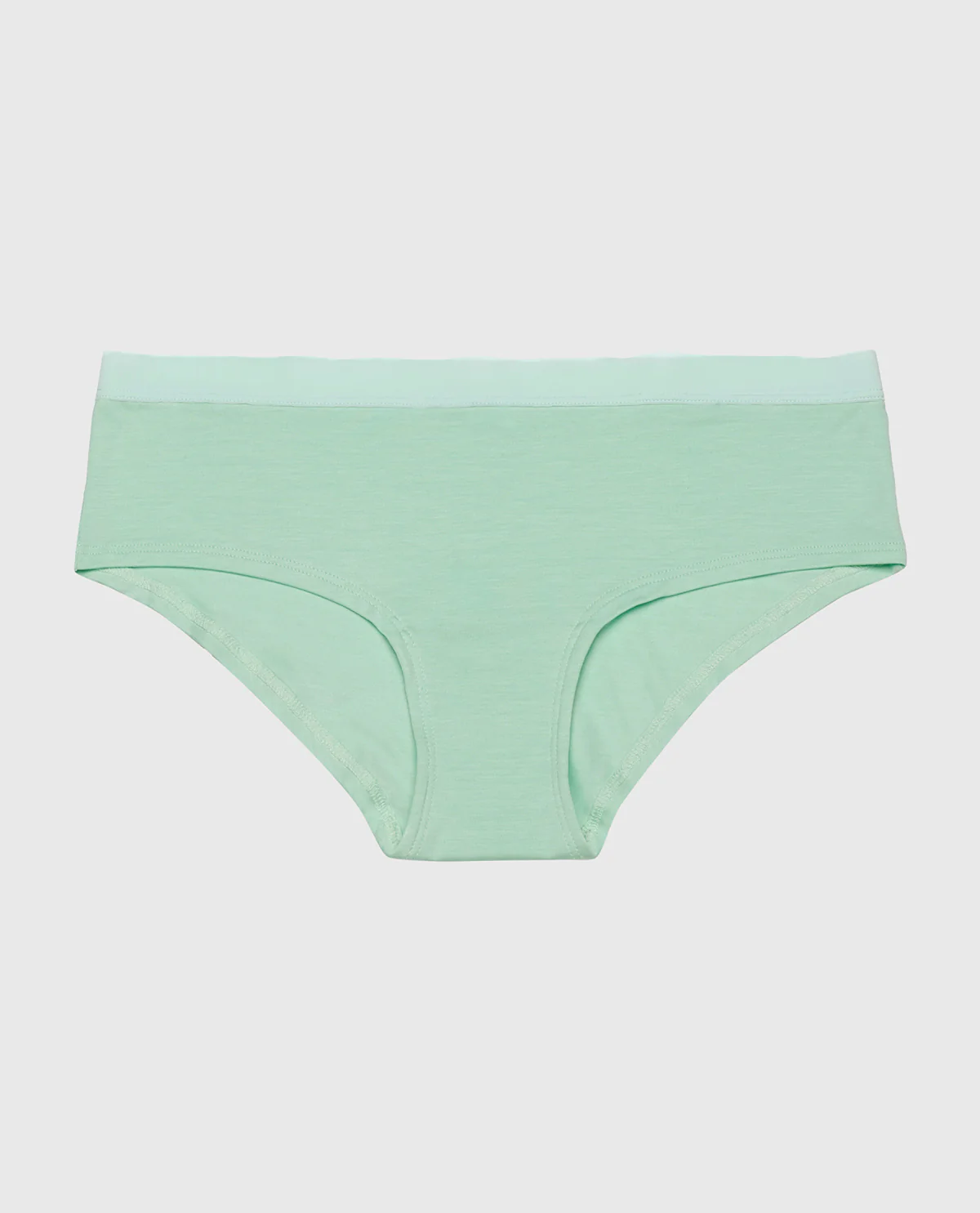 Hipster Panty with Vanishing Trim in Mist Green - Image 4