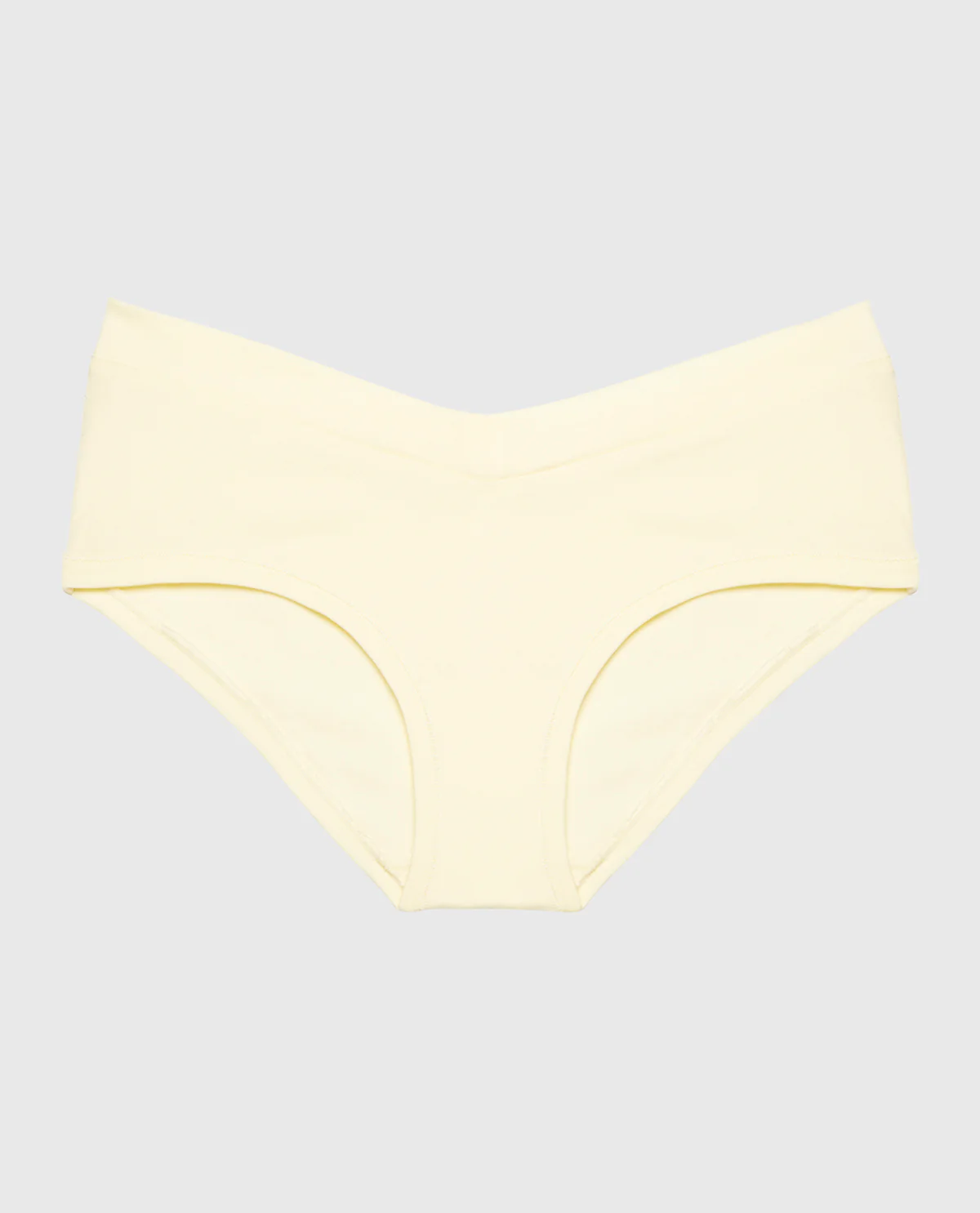 Hipster Wide Waist Cotton Panty In Lemon Icing - Image 4