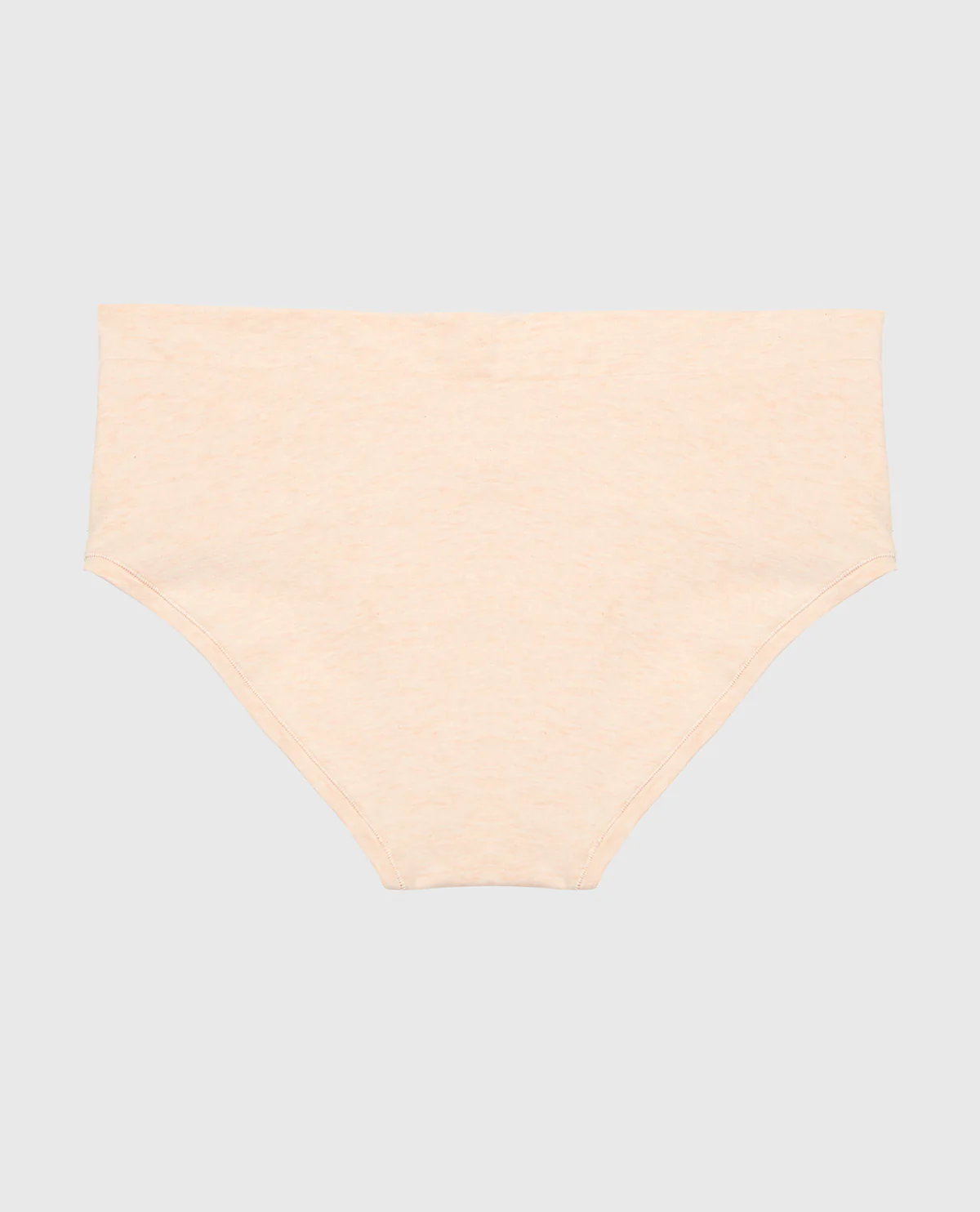 Hipster Wide Waist Cotton Panty In Pearl Blush Heather - Image 5