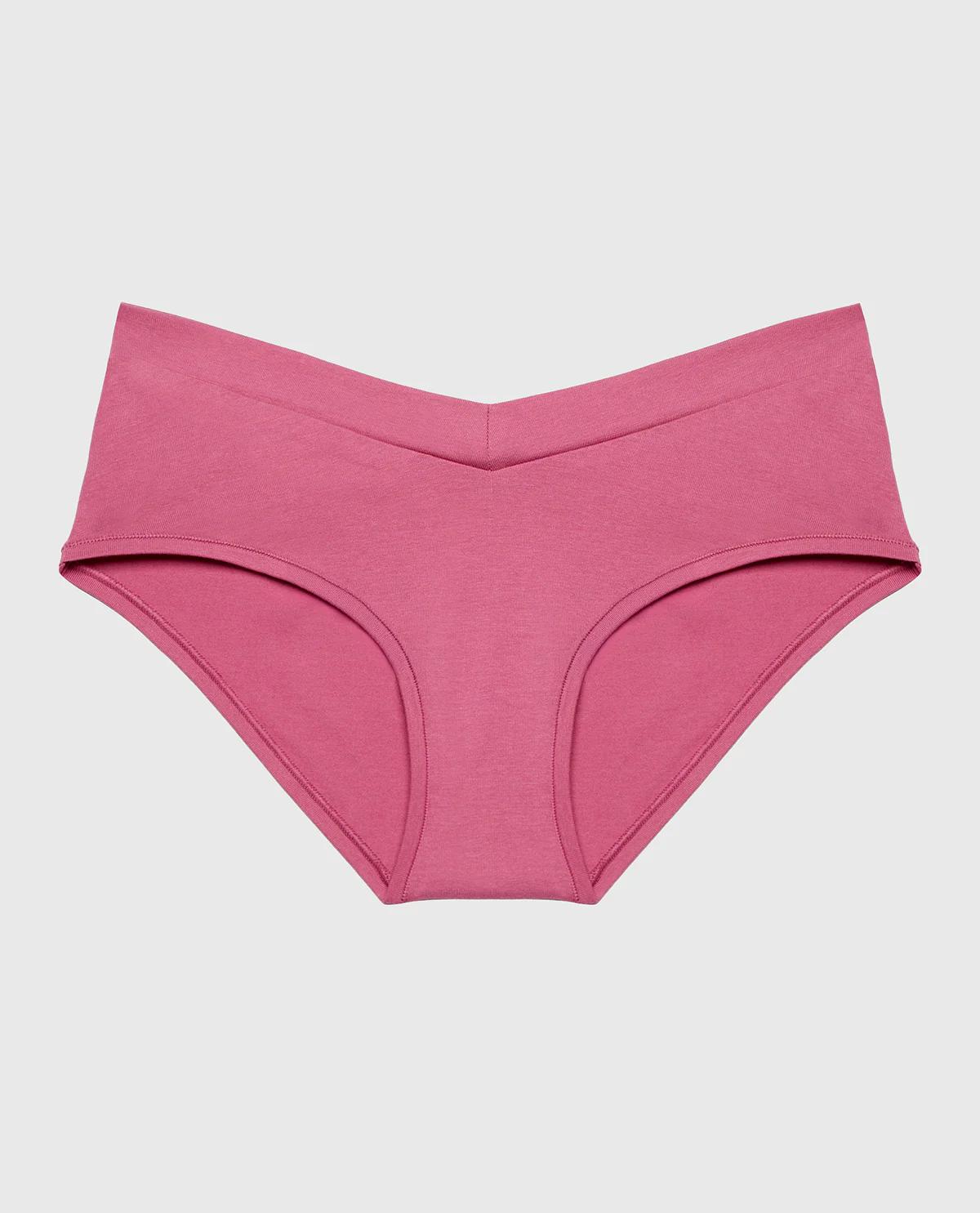 Hipster Wide Waist Cotton Panty In Red Violet - Image 4