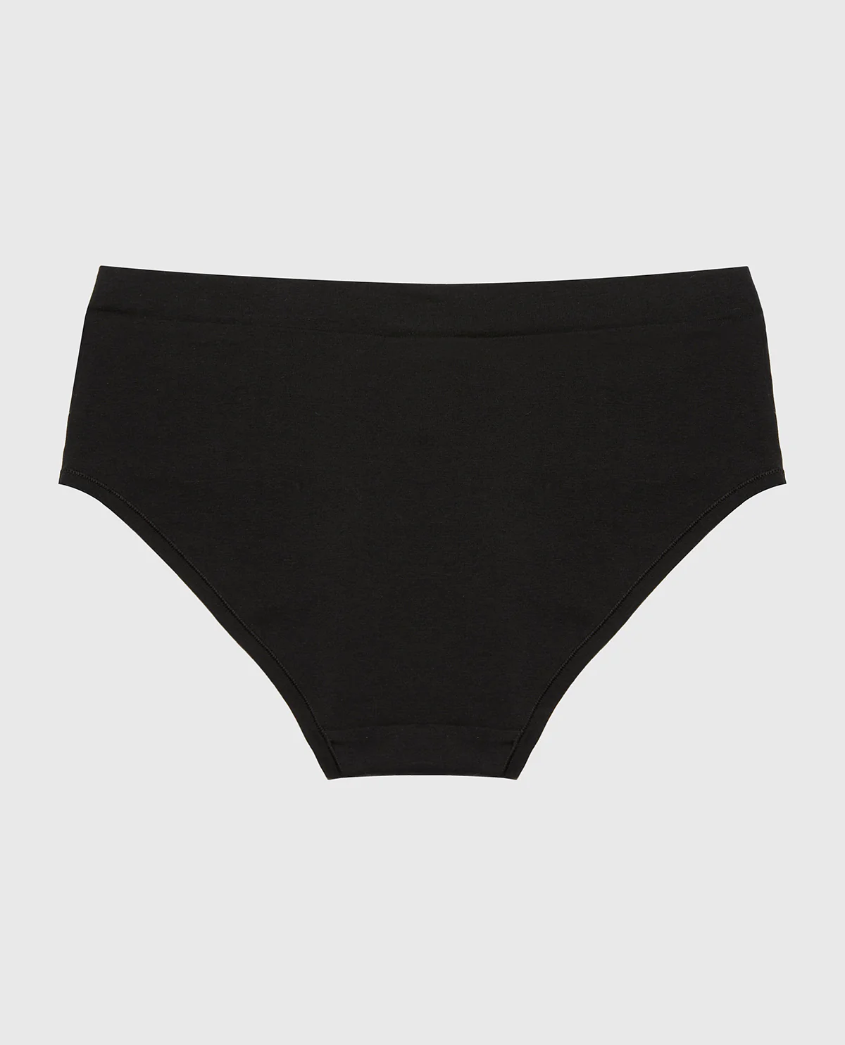 Hipster Wide Waist Cotton Panty In Tuexdo Black - Image 5