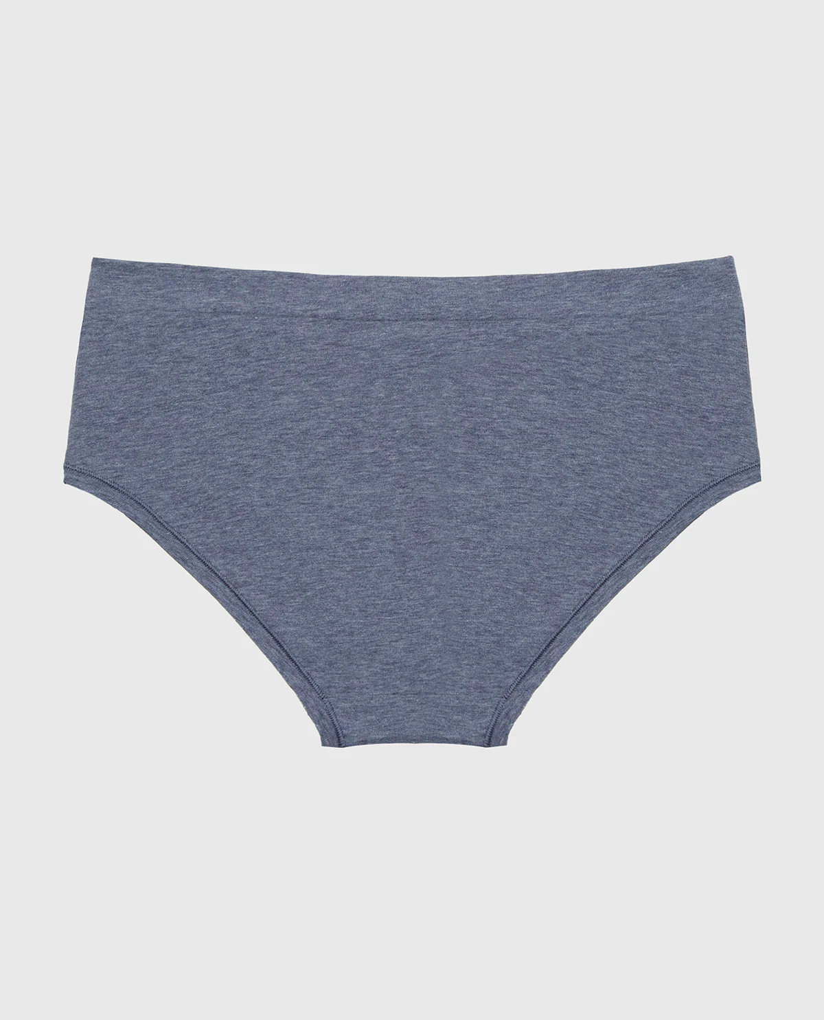 Hipster Wide Waist Cotton Panty In Vintage Indigo Heather - Image 5