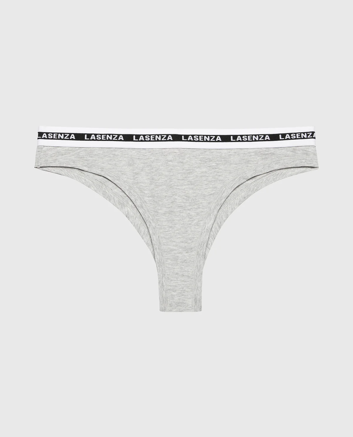 Icons Thong Panty in Heather Grey - Image 4