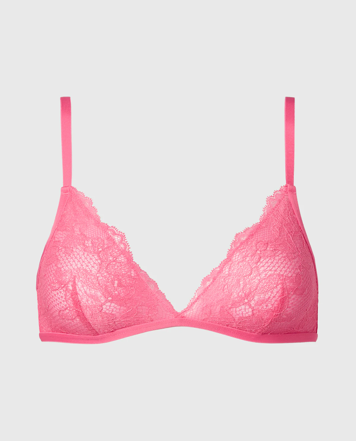 Lace Bralette in Hot Pink - Image 5
