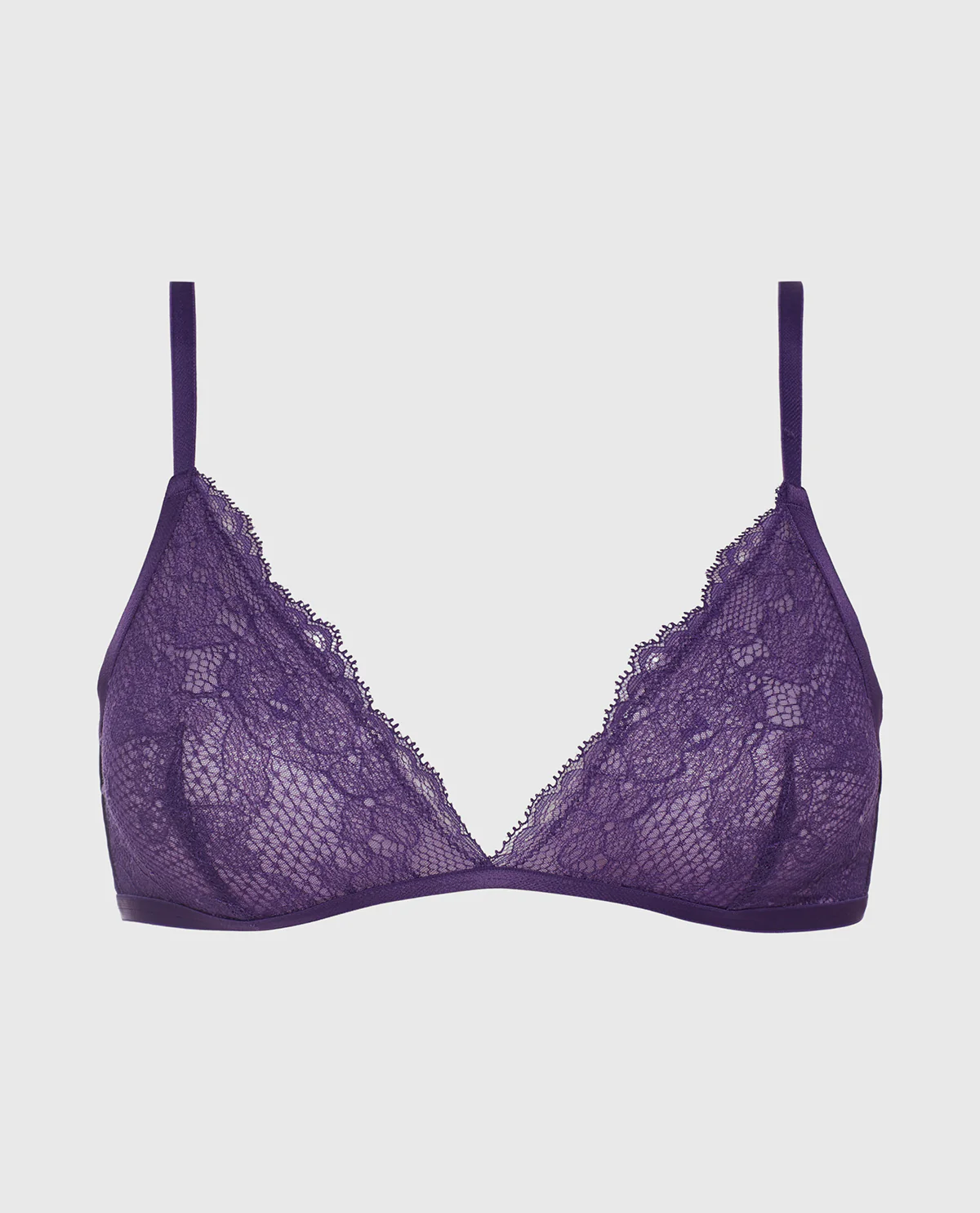 Lace Bralette in Petunia Purple - Image 4