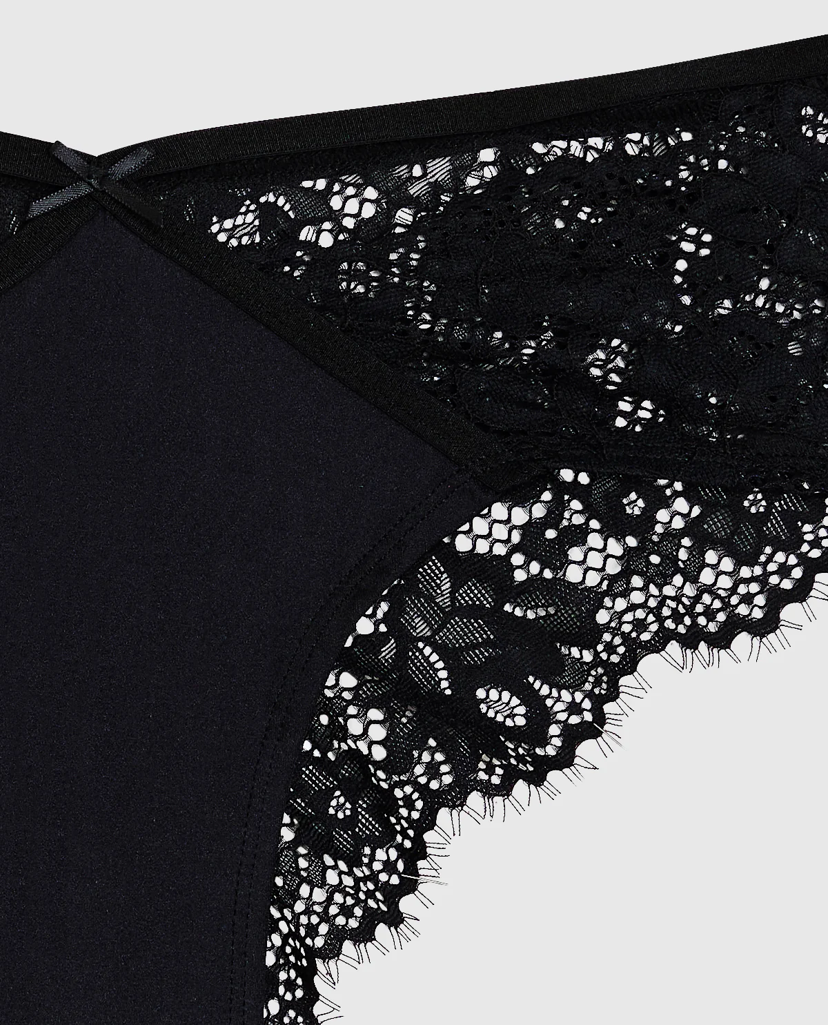Lace Cheeky Panty in Black - Image 6