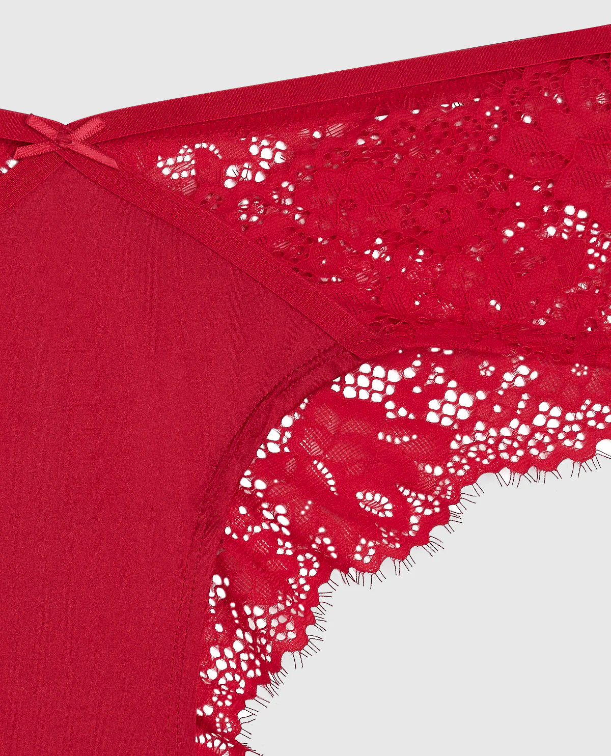 Lace Cheeky Panty in Cosmo Red - Image 6