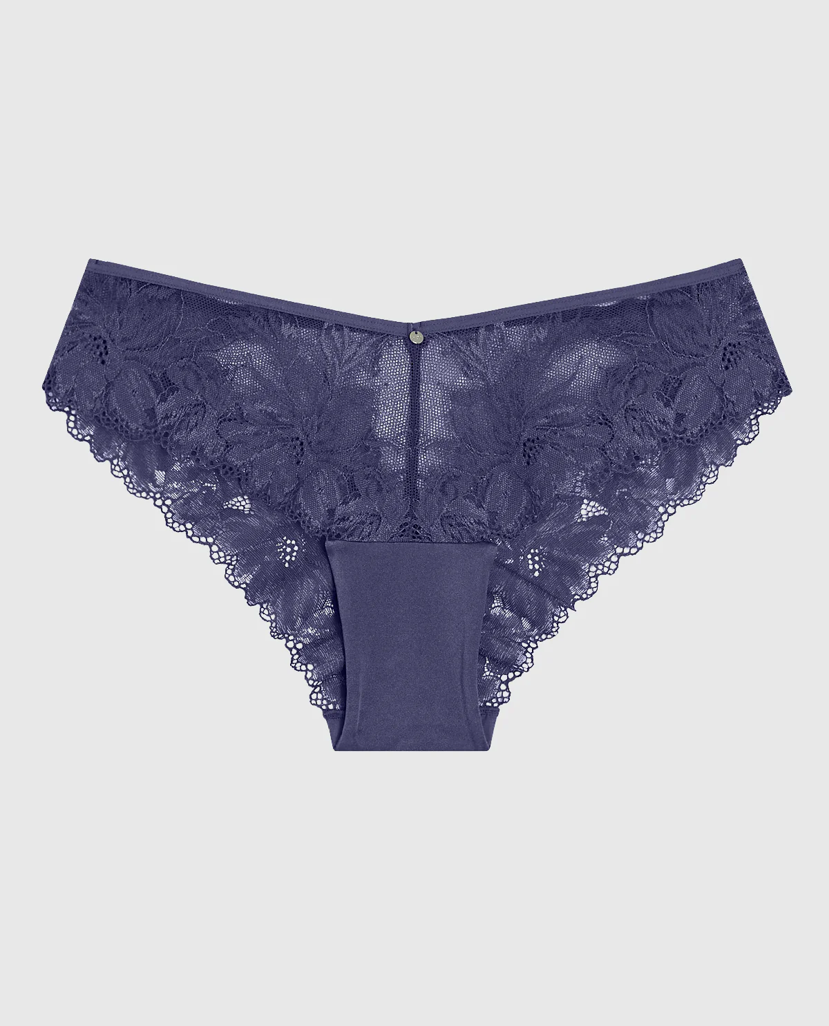 Lace Cheeky Panty in Dusk Blue - Image 4