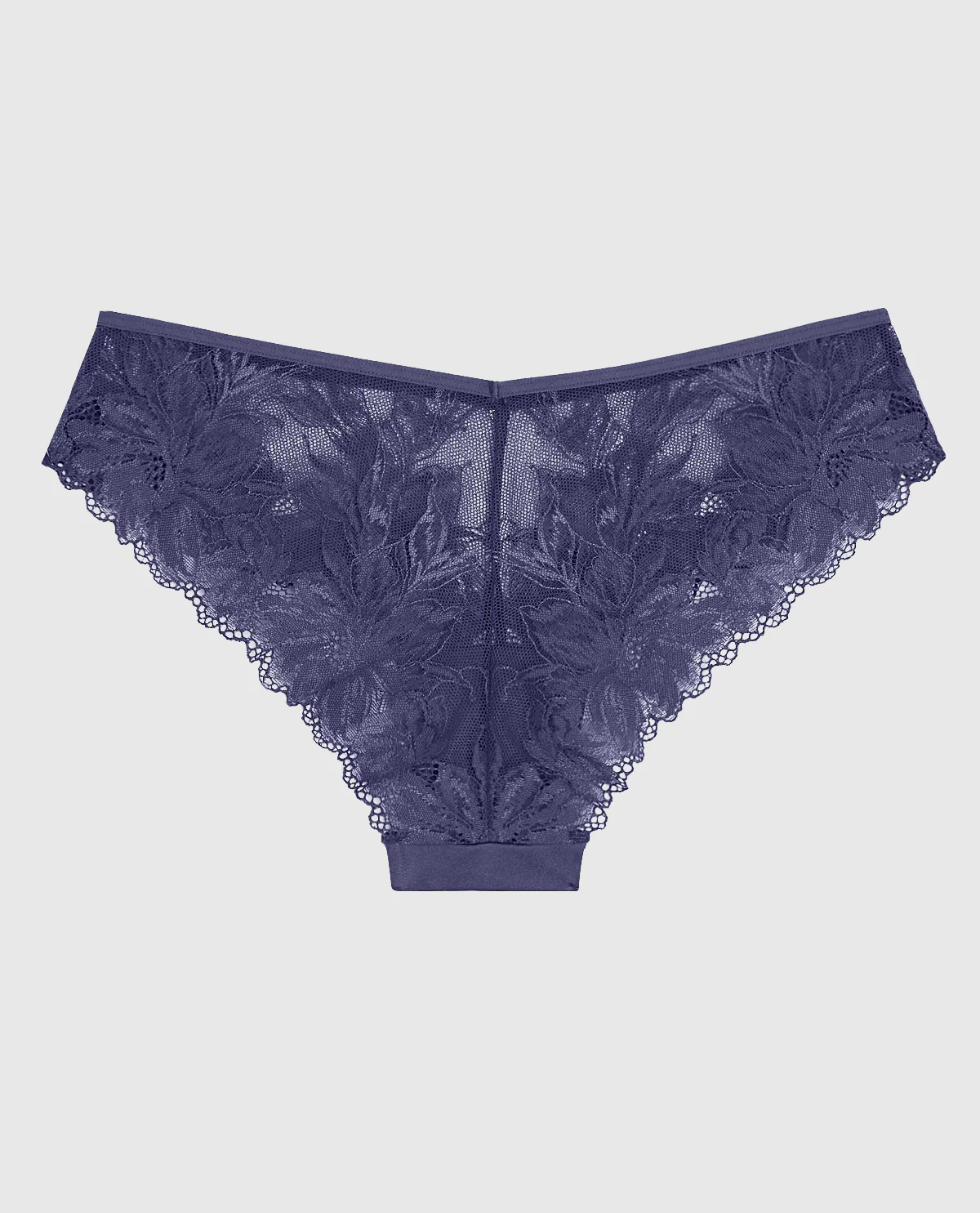 Lace Cheeky Panty in Dusk Blue - Image 5