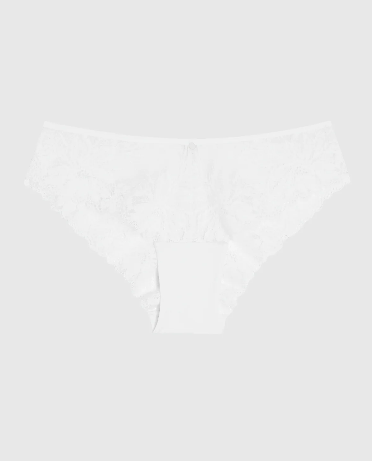 Lace Cheeky Panty in Ivory - Image 4