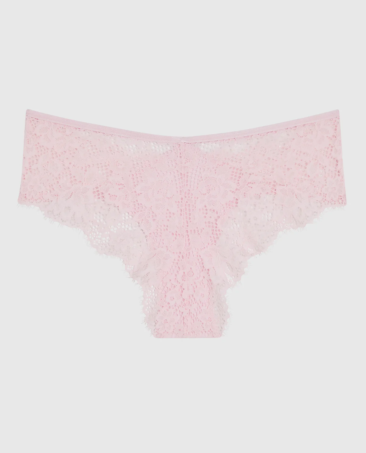 Lace Cheeky Panty in Pink-A-Boo - Image 5