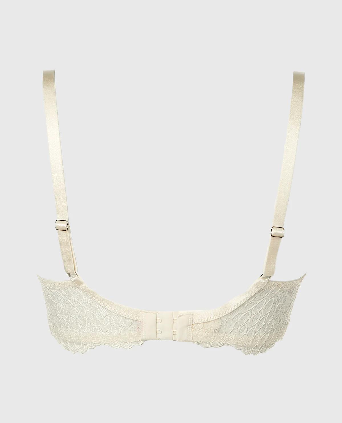 Lace Wired Unlined Bra in Gardenia - Image 5