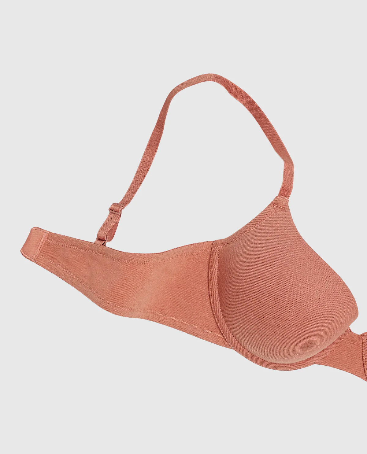 Lightly Lined Demi Bra in Rosy Blush - Image 5