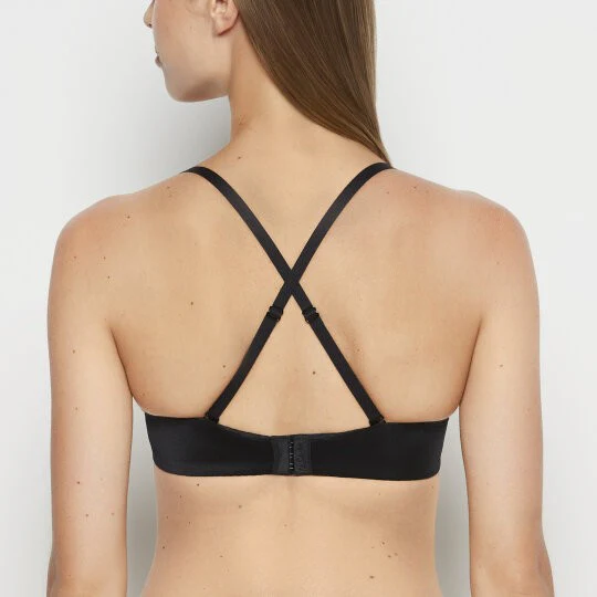 Strapless Lightly Lined Bra in Tuxedo Black - Image 6
