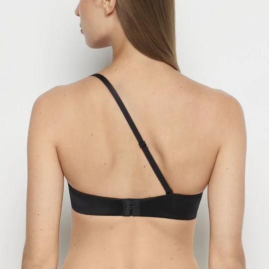 Strapless Lightly Lined Bra in Tuxedo Black - Image 7