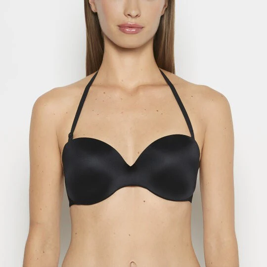 Strapless Lightly Lined Bra in Tuxedo Black - Image 8