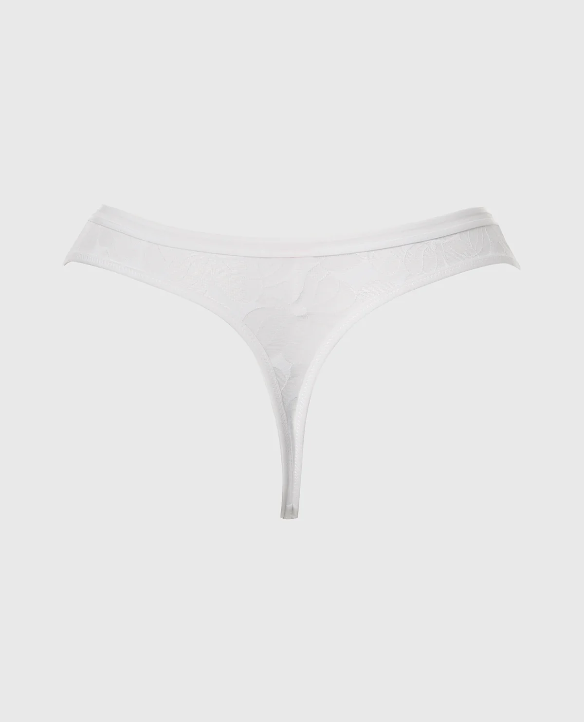 Lined Thong in Powdered Sugar - Image 5