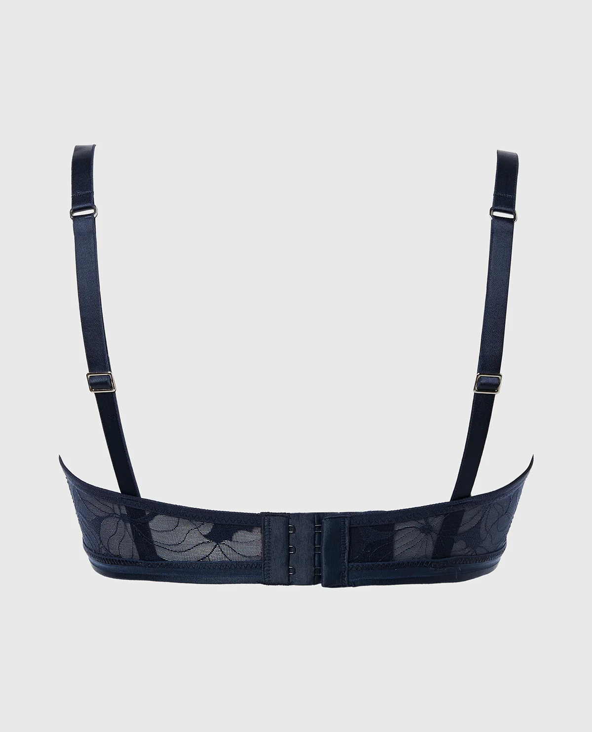 Lined Wireless Bralette in Navy - Image 5