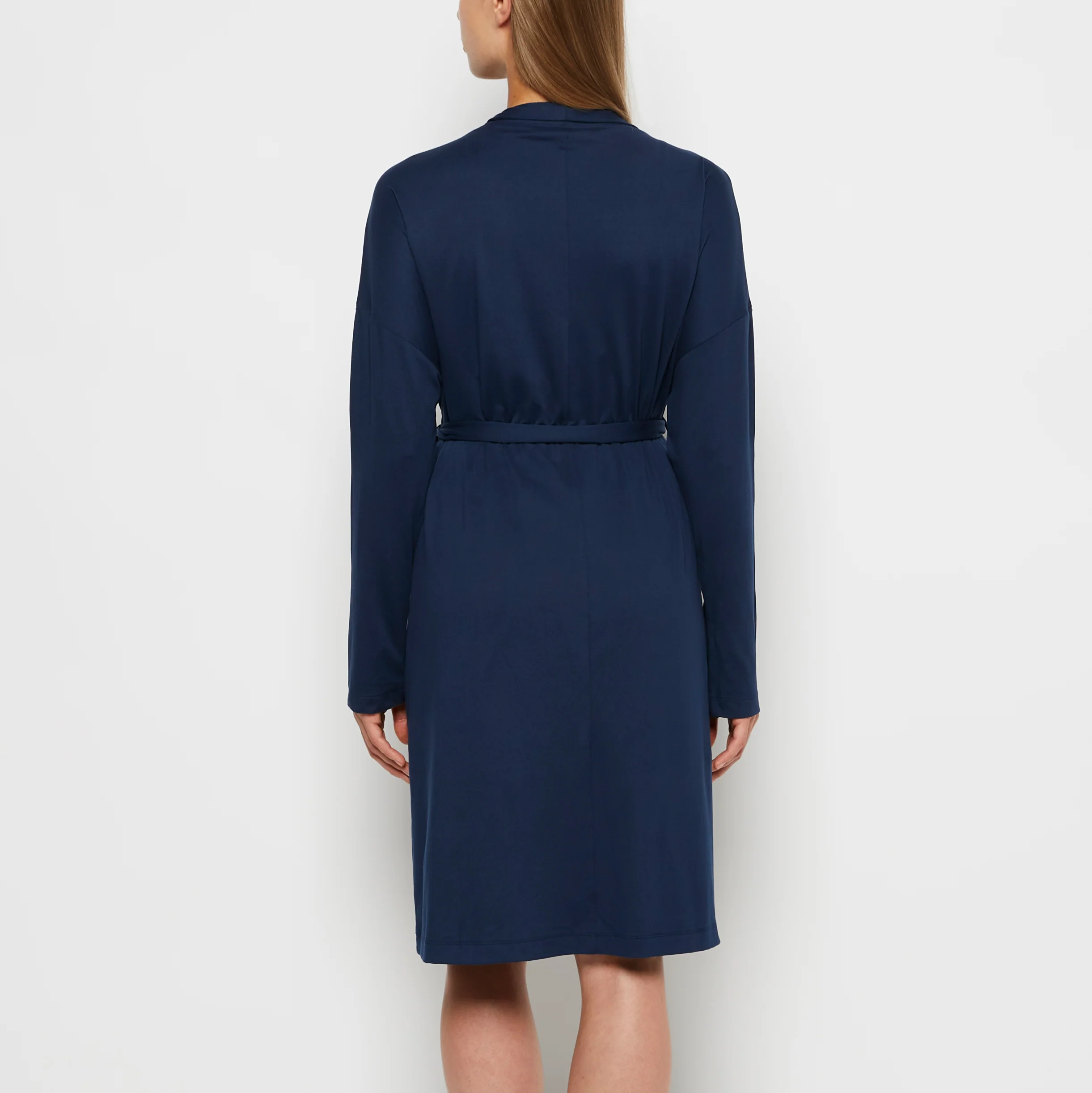 Lounge Robe in Dark Navy - Image 3