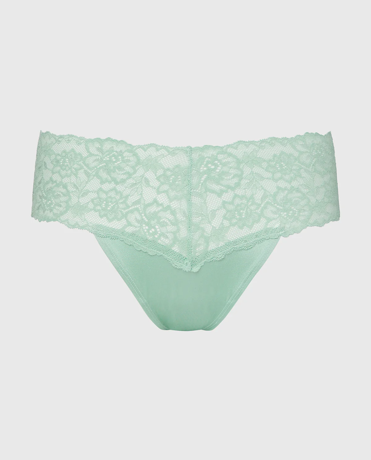 Magnificent Lace Thong Panty in Hemlock - Image 4