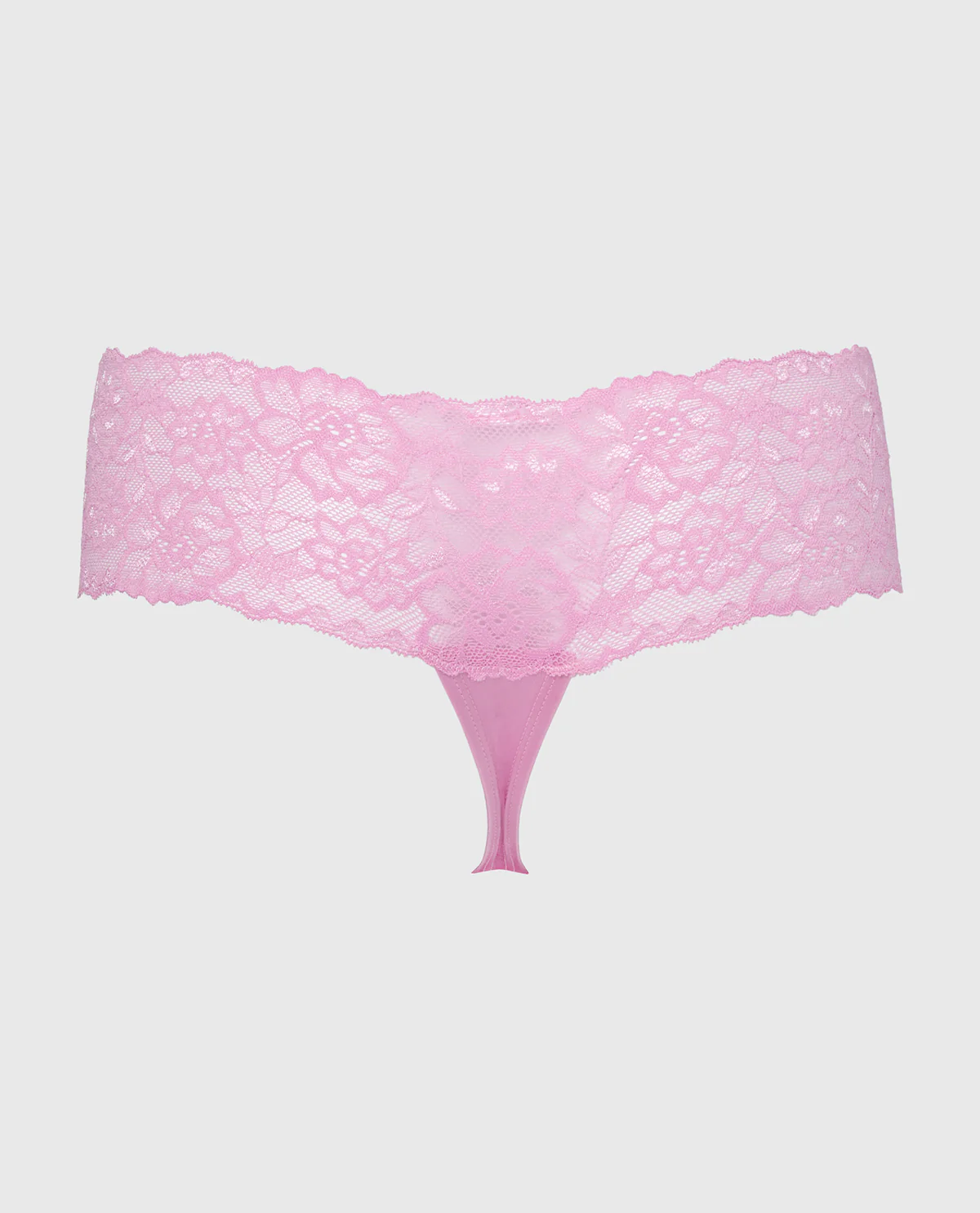 Magnificent Lace Thong Panty in Orchid - Image 5