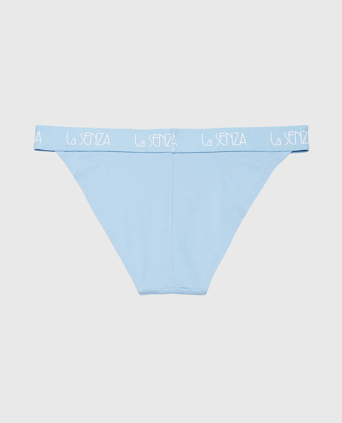 Mini Cheeky Panty with Art Deco Logo in Glacier Lake - Image 5