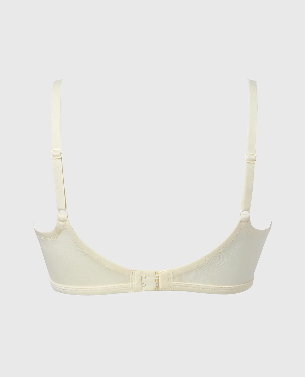 Modal Bralette with Beloved Lace Trim in Lemon Icing - Image 5