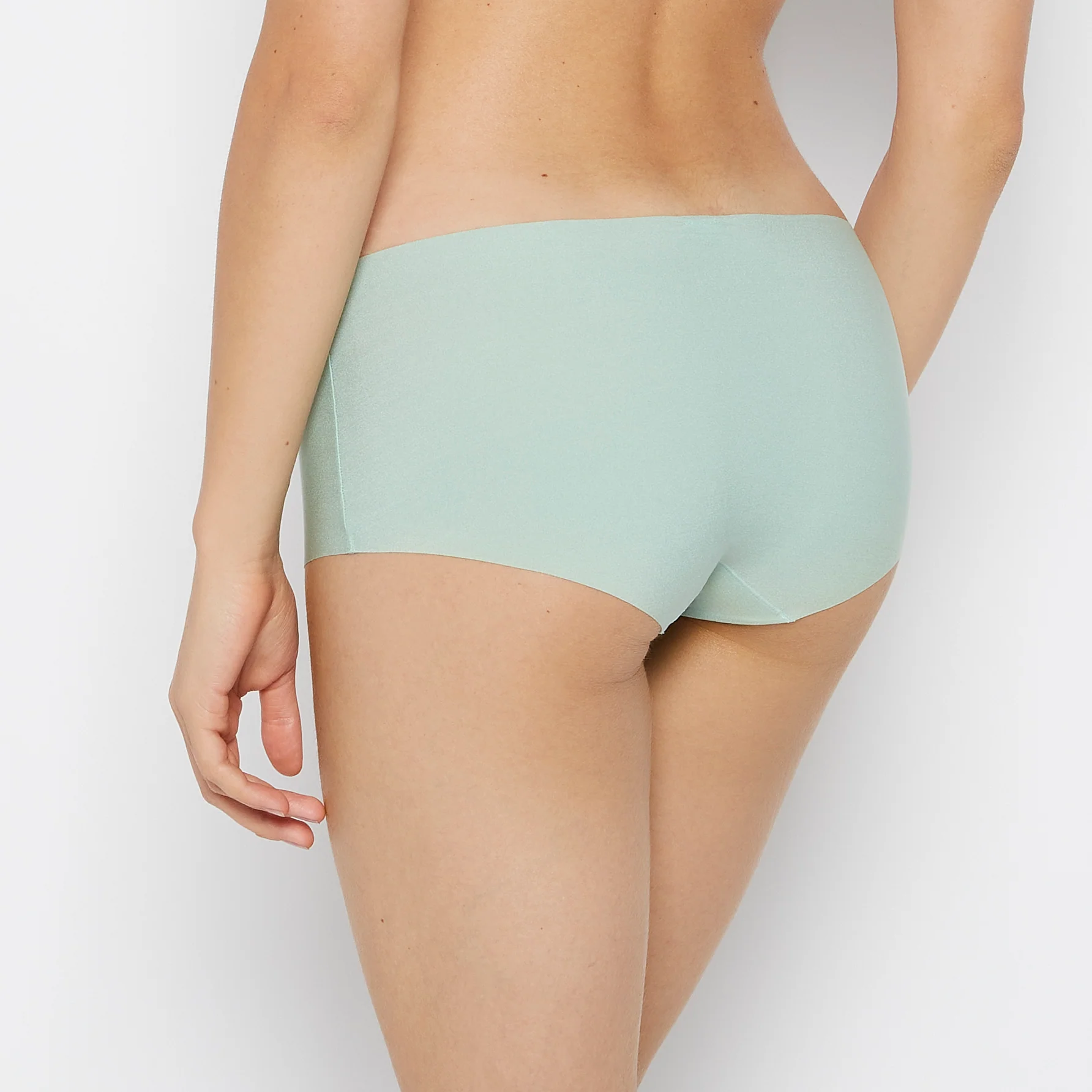No Show Boyshort Panty in Hemlock - Image 3