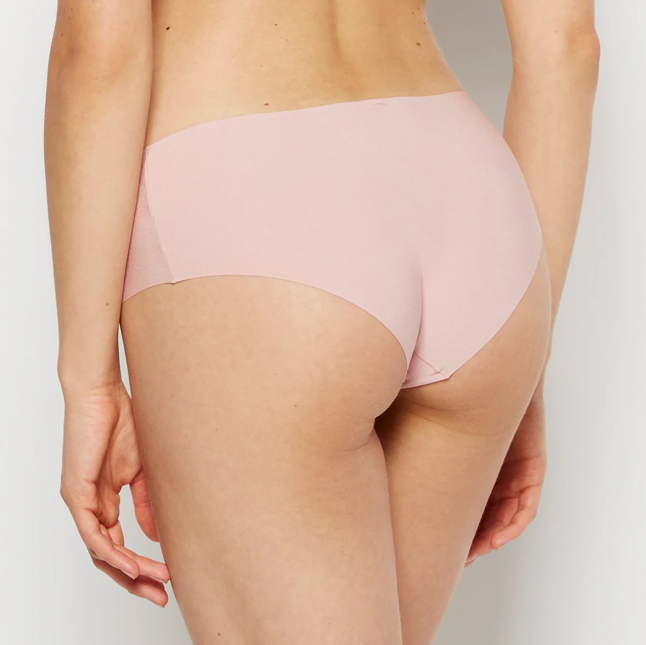 No Show Cheeky Panty in Royal Pink - Image 3