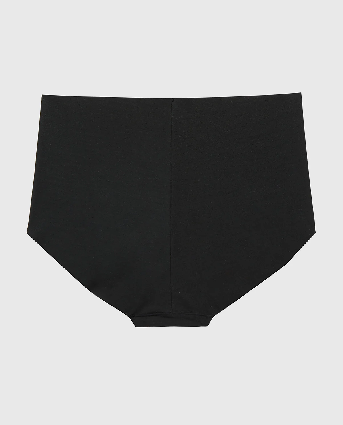 No Show High Waist Brief Panty in Tuxedo Black - Image 5