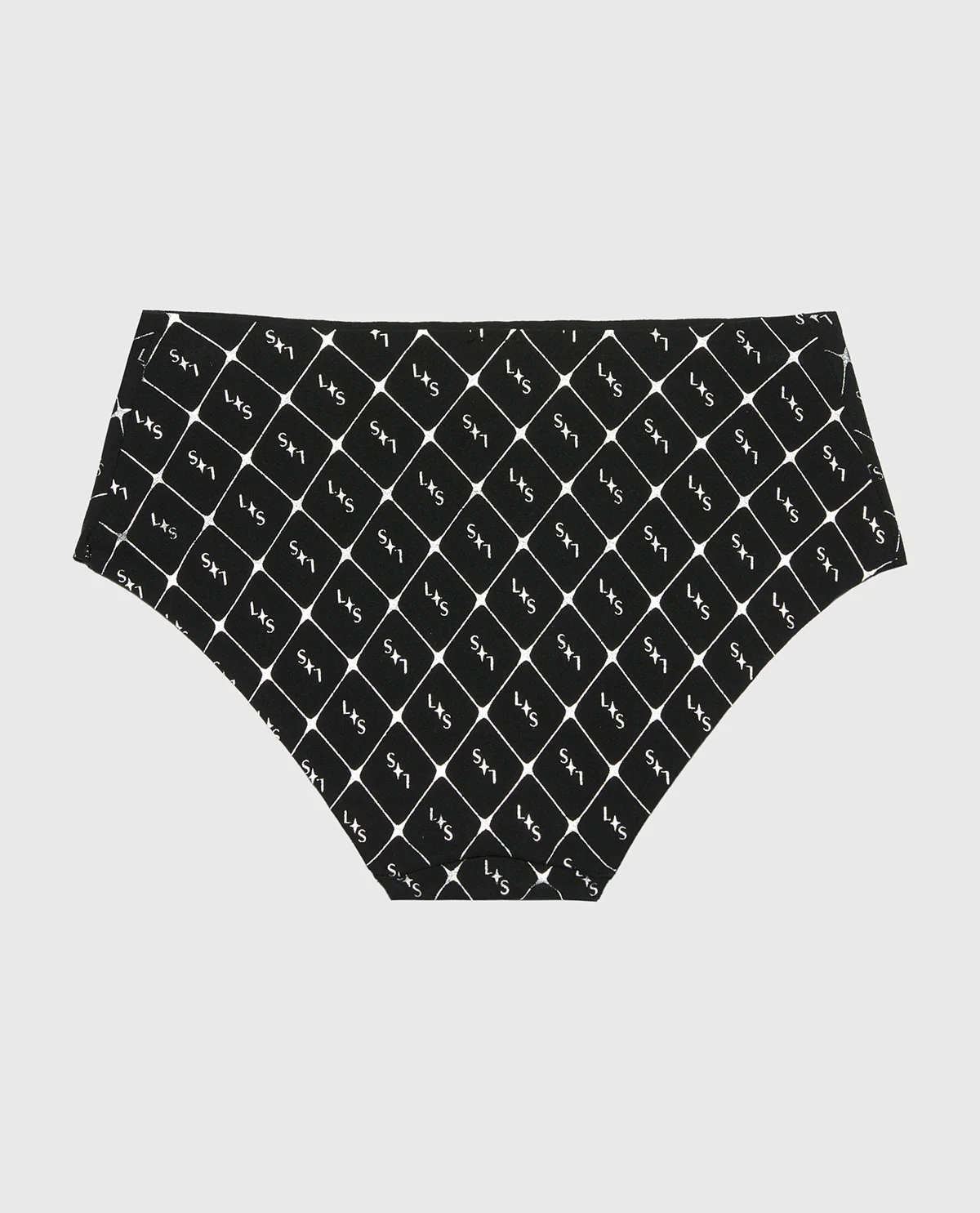 No Show Hipster Pany in Sparkle Plaid - Image 5