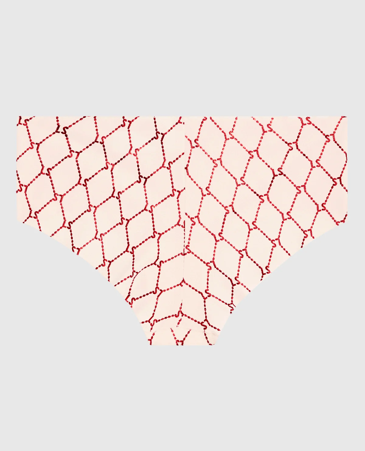 No Show Cheeky Panty in Foiled LaSenza Fishnet - Image 5