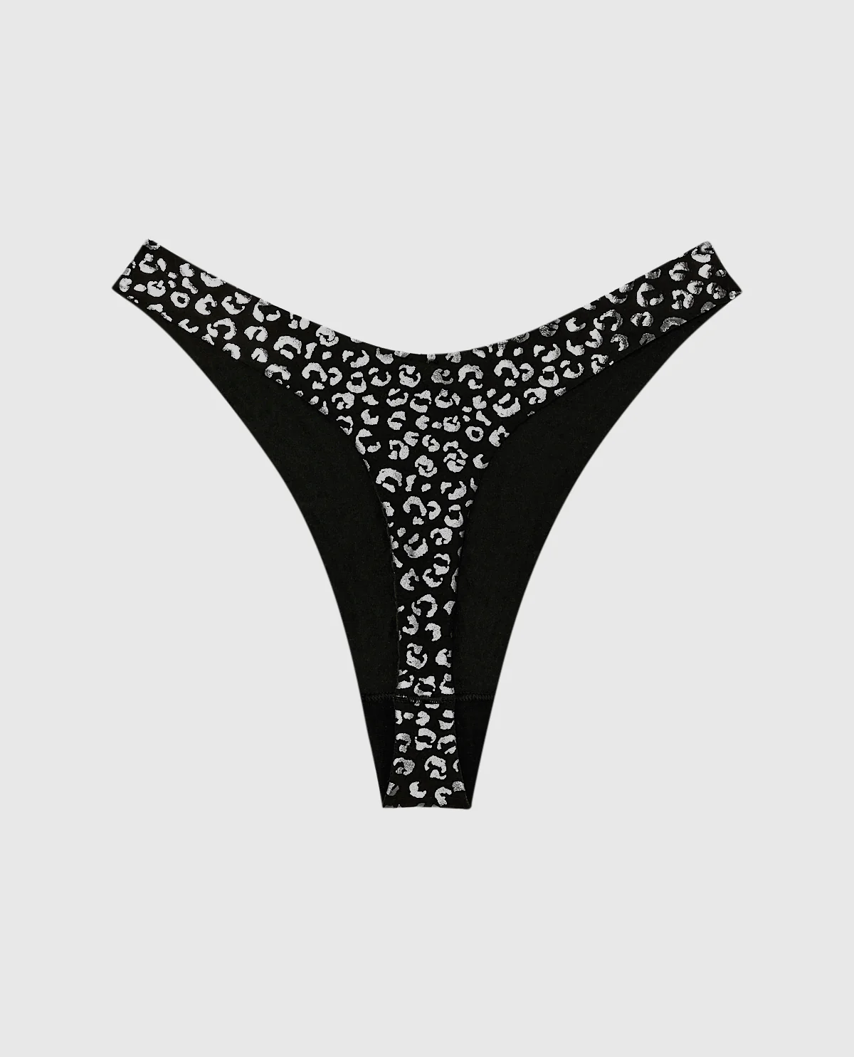No Show Invisible High Leg Thong Panty - Image 2