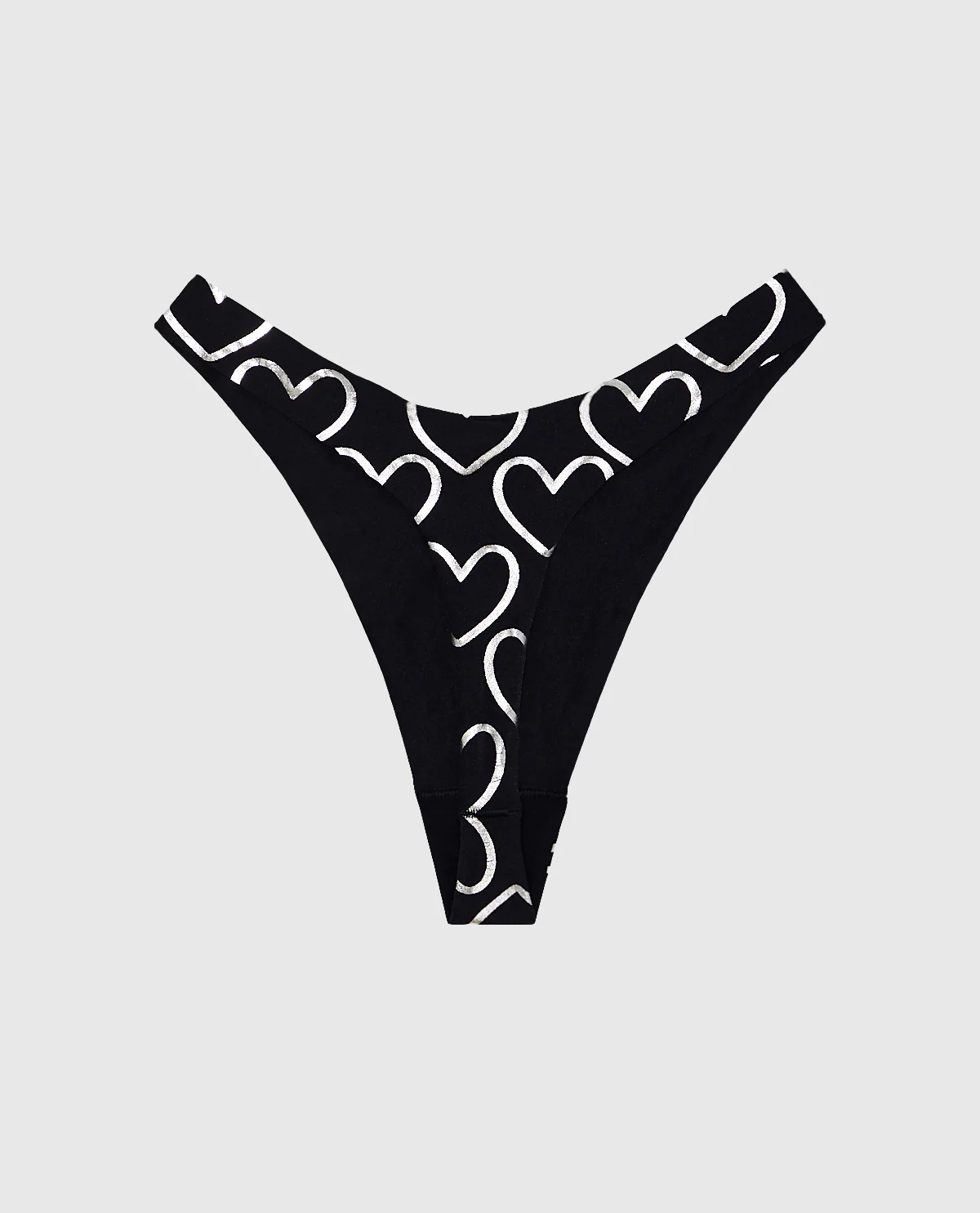 No Show Invisible High Leg Thong Panty - Image 2