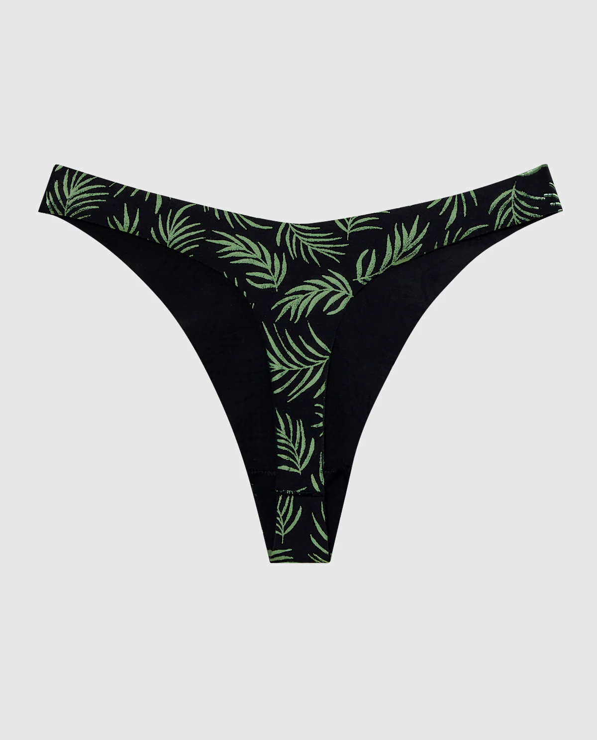 No Show Invisible High Leg Thong Panty - Image 2