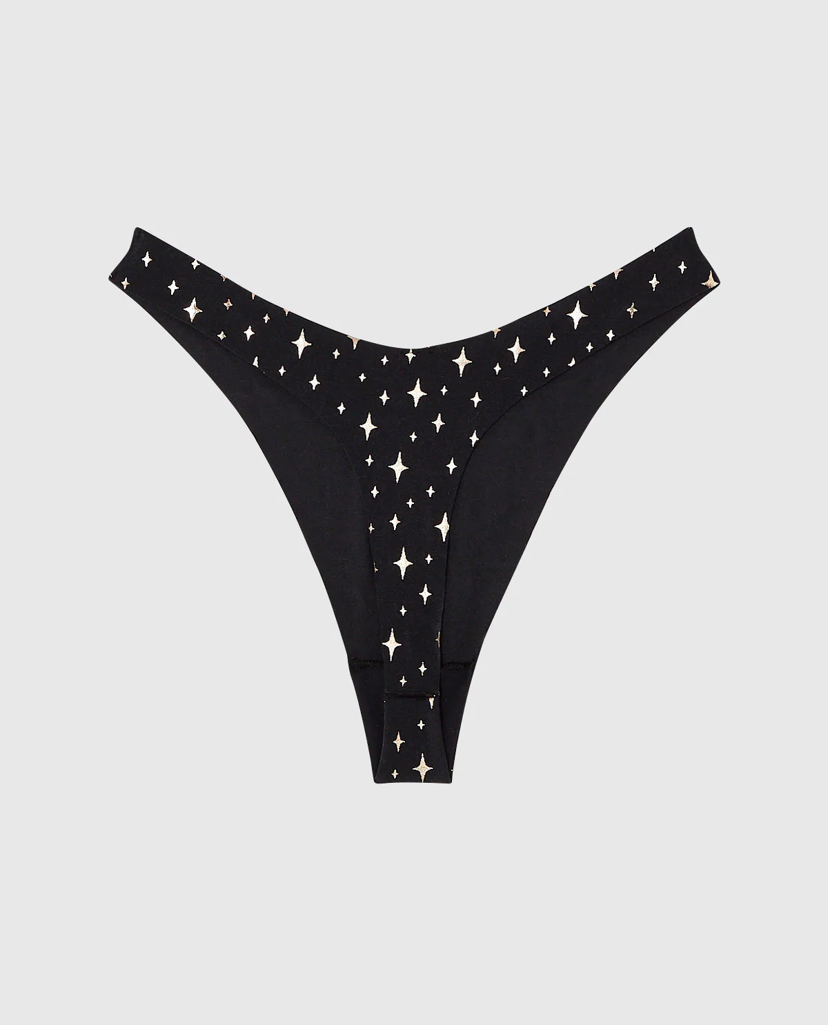 No Show Invisible High Leg Thong Panty - Image 2