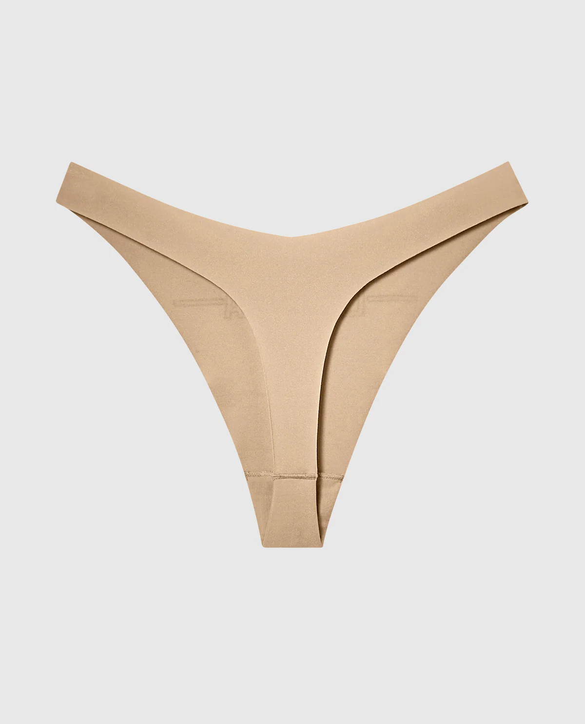 No Show Invisible High Leg Thong Panty - Image 2