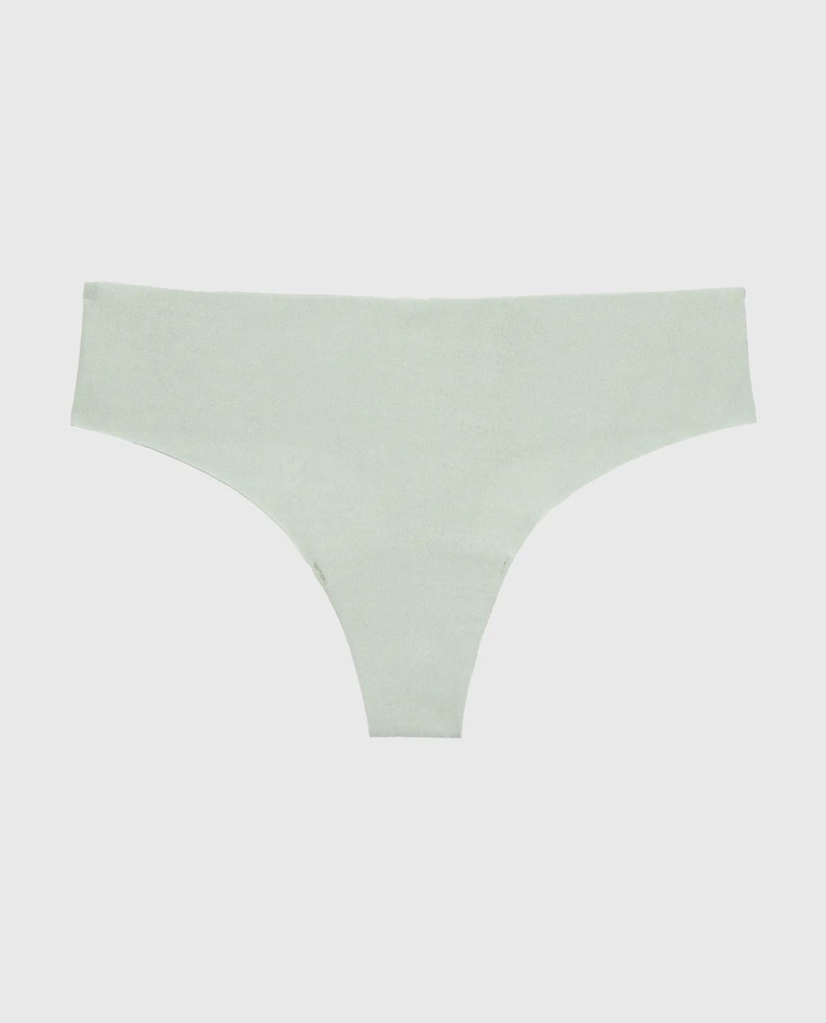 No Show Thong in Iceberg Green - Image 4