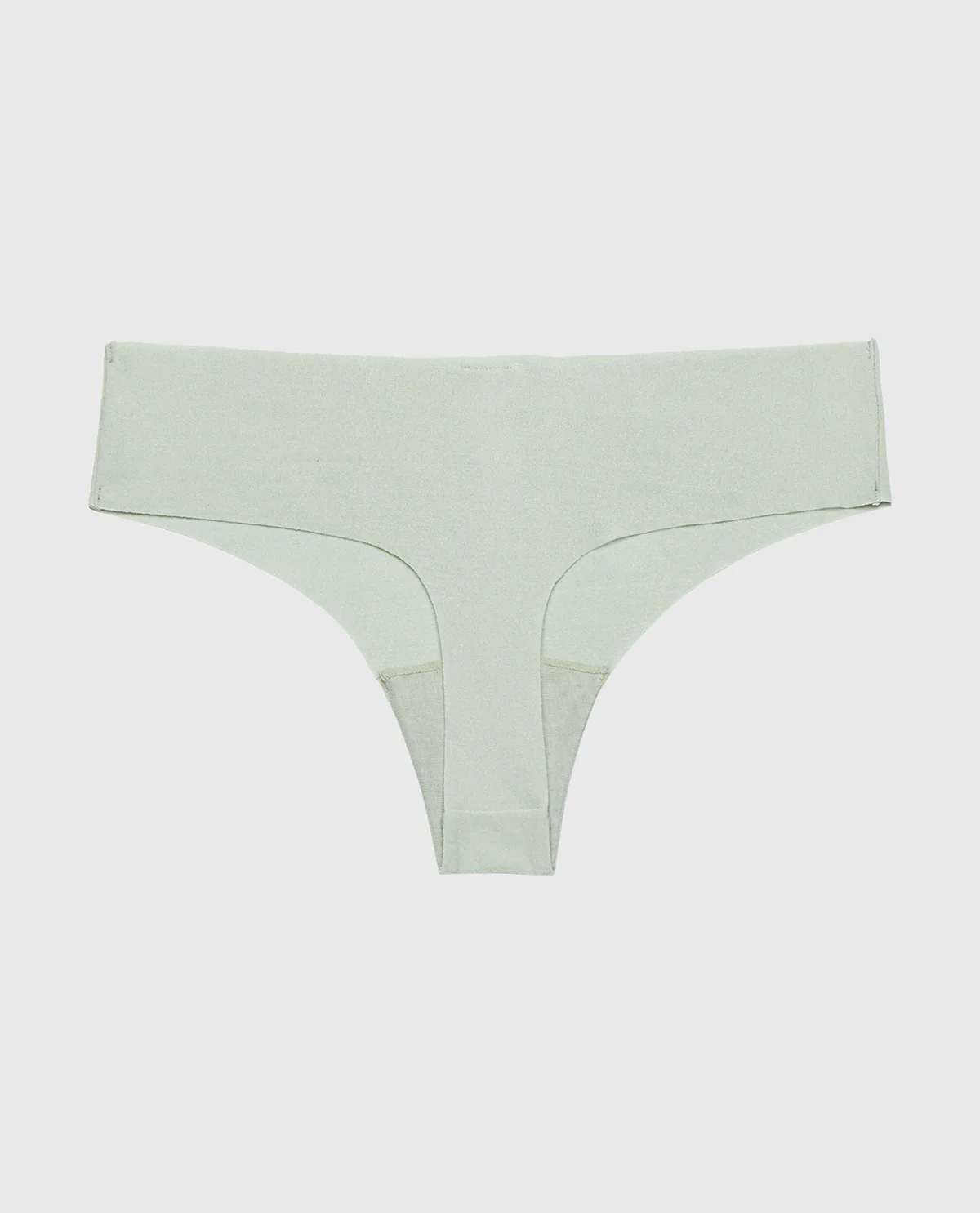 No Show Thong in Iceberg Green - Image 5