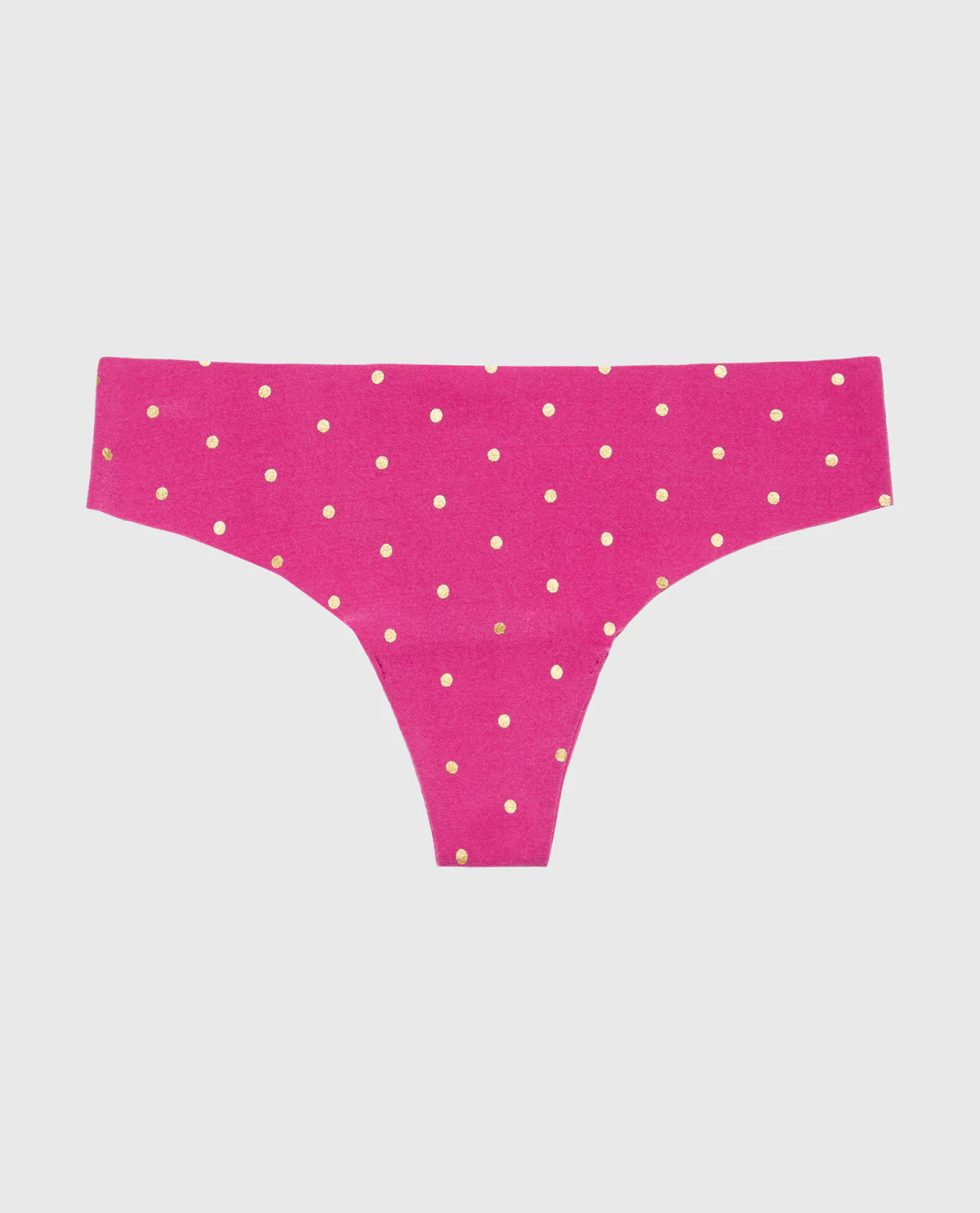 No Show Thong Panty in Foiled Dot - Image 4