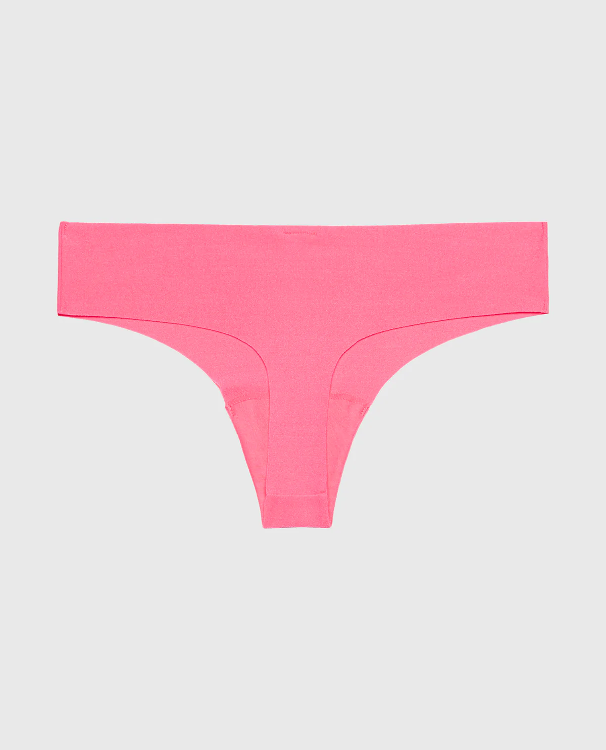 No Show Thong Panty in Hot Pink - Image 5